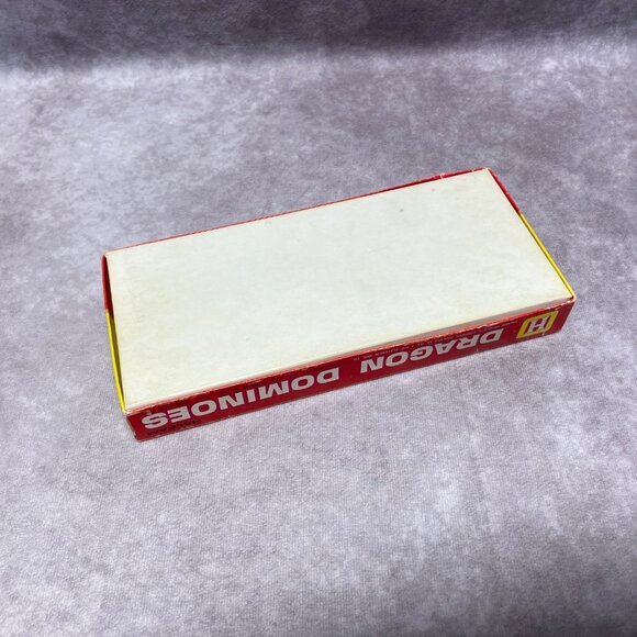 Vintage Halsam Dragon Dominoes 55-Piece Double Nine Set With Original Box #920 - Picture 9 of 9